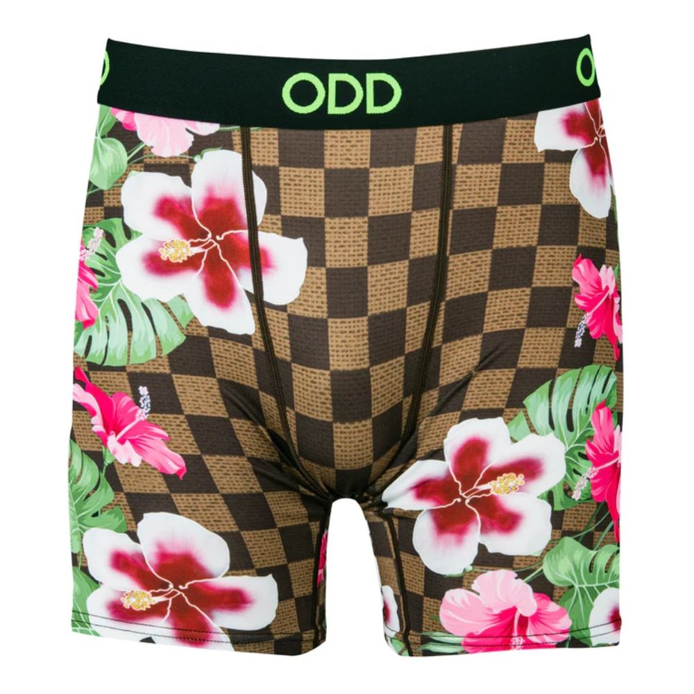 NWT ODD SOX Hibiscus Boxer Brief SM - Picture 3 of 8